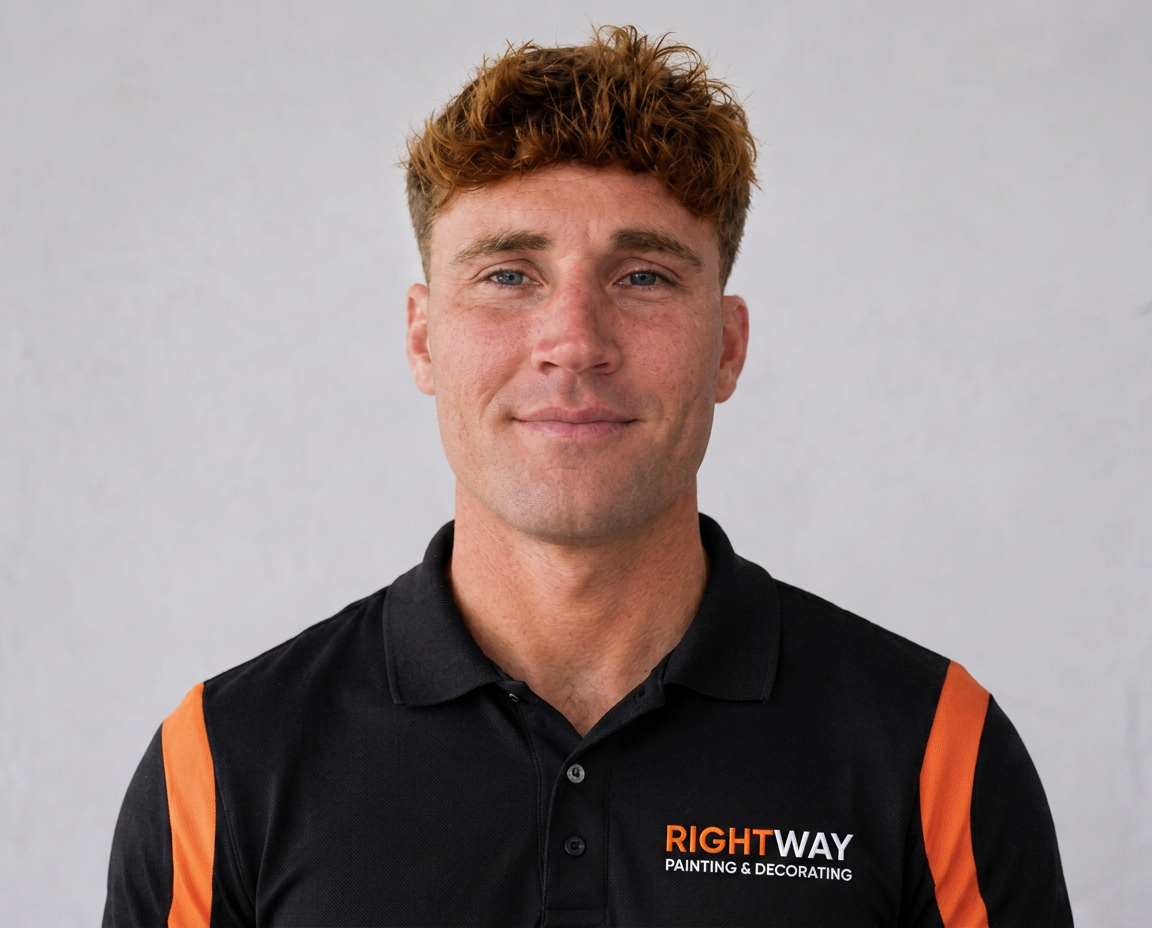 Jacob Pratt, founder and owner of Rightway Painting & Decorating in Perth